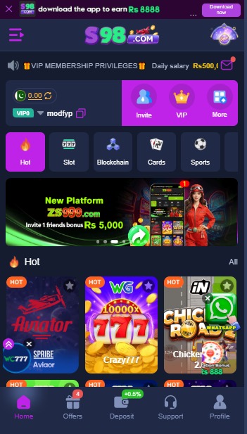 S98 Game 