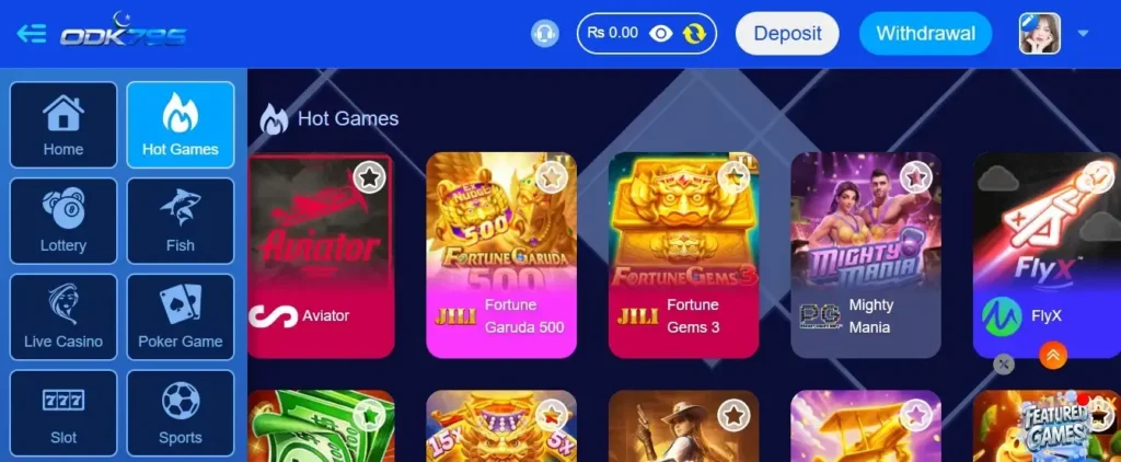 ODK786 Game
